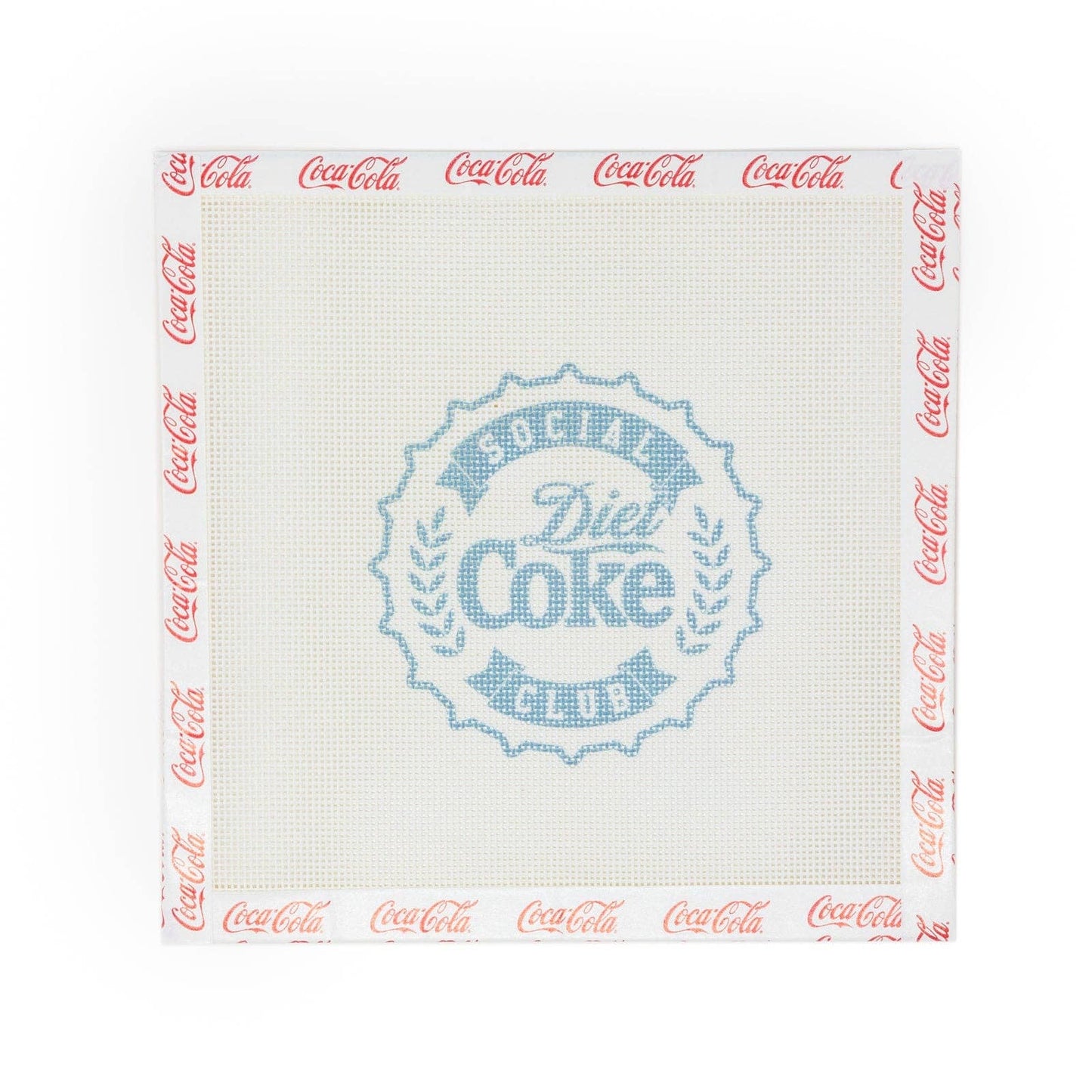 Diet Coke Social Club Needlepoint Canvas | Licensed Coca-Cola® Product