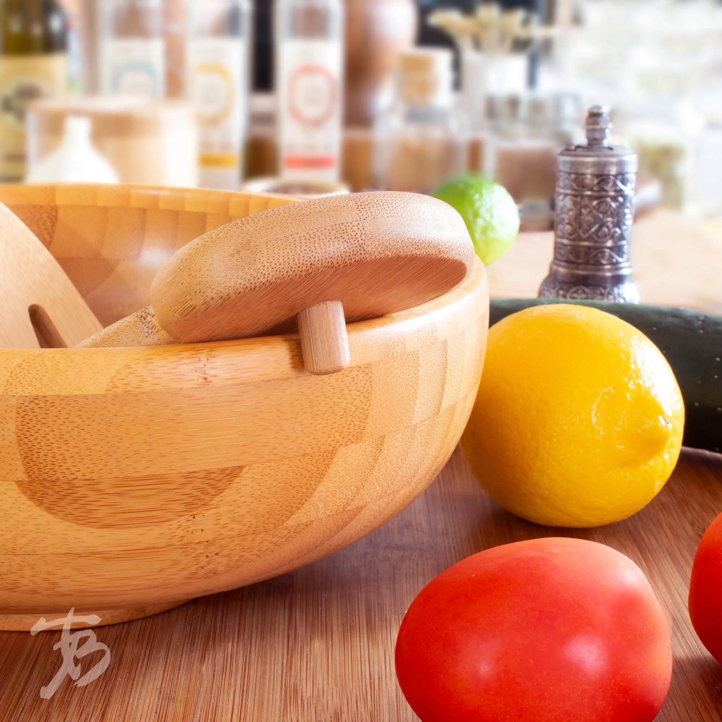 Salad Hands, Bamboo Salad Serving Utensils - An Initial Impression