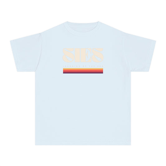 Youth Midweight Tee with Retro SIES 104BG Vintage Style Top
