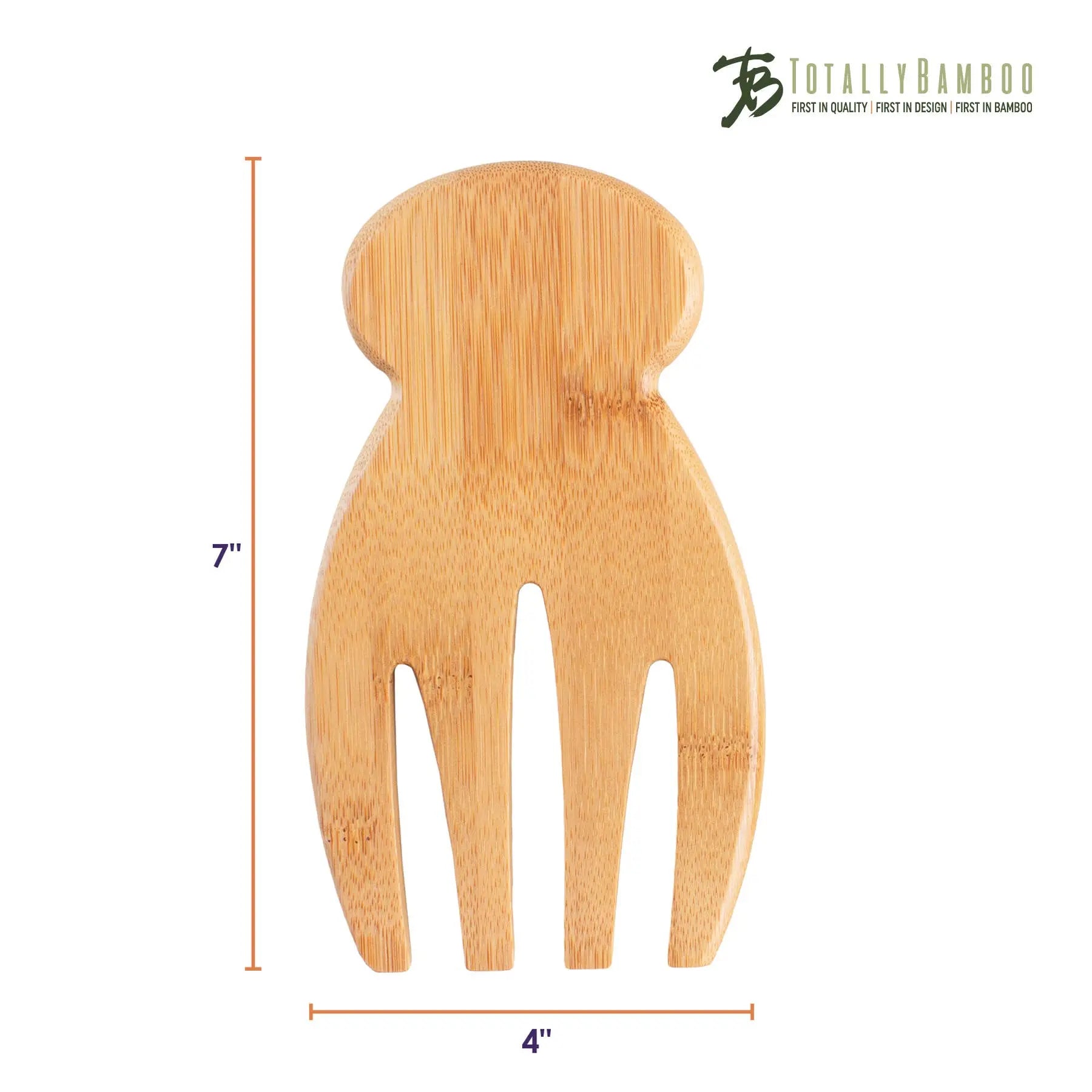 Salad Hands, Bamboo Salad Serving Utensils - An Initial Impression