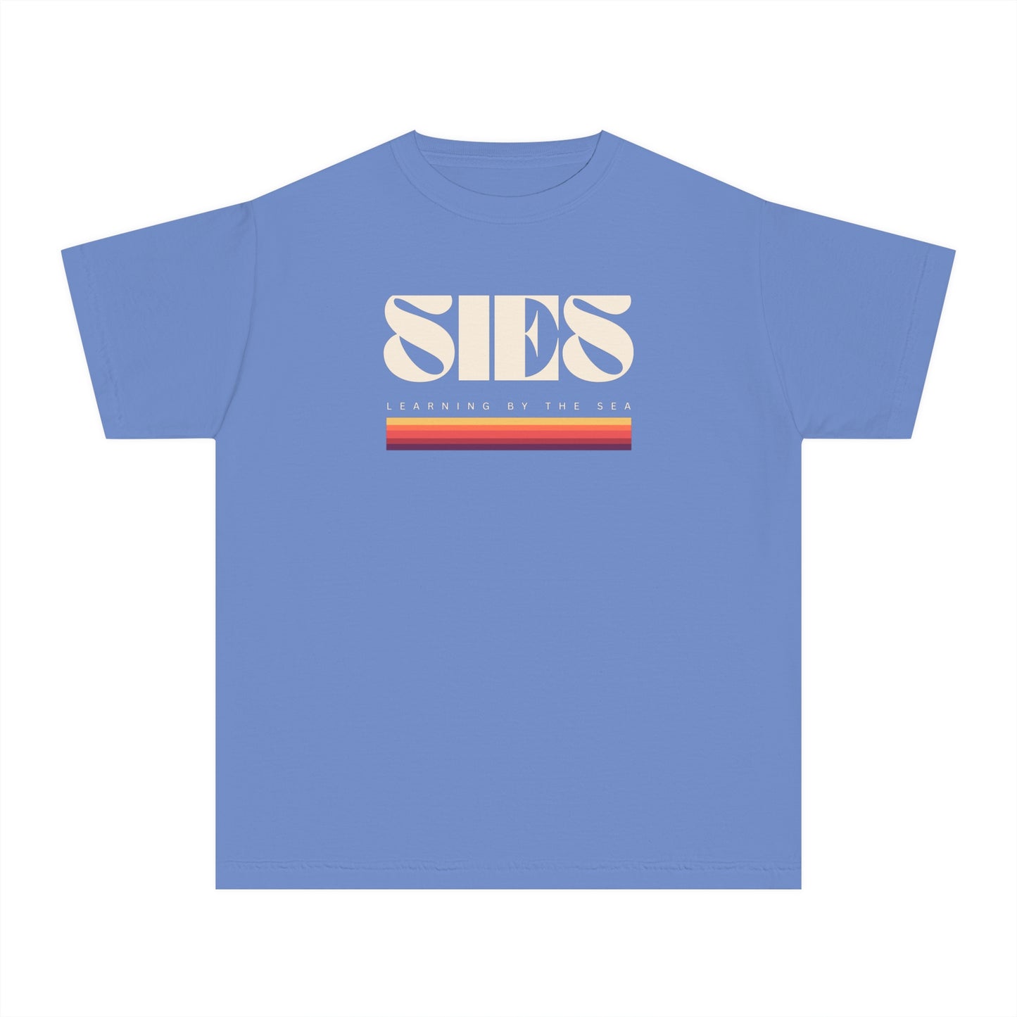 Youth Midweight Tee with Retro SIES Design, Cool Casual T-Shirt, Perfect for Summer, Gift for Teens, Vintage Style Top