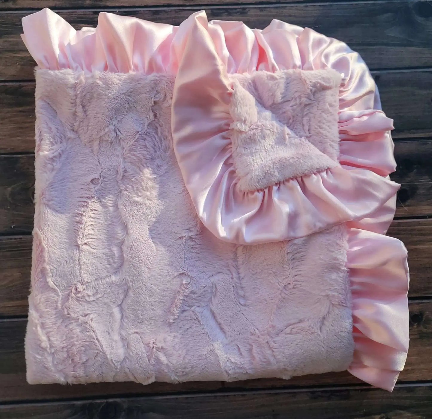 Couture Minky Ruffled Lovie Blanket - An Initial Impression
