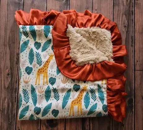 Couture Minky Ruffled Lovie Blanket - An Initial Impression