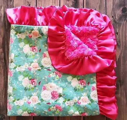 Couture Minky Ruffled Lovie Blanket - An Initial Impression