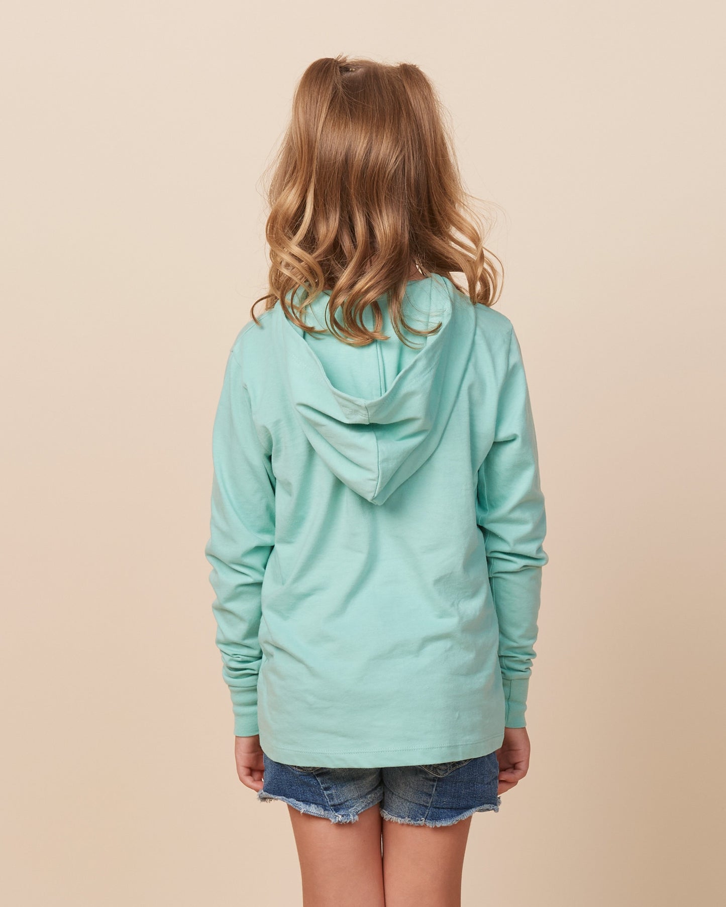 Youth Essential Long Sleeve Hooded Tee