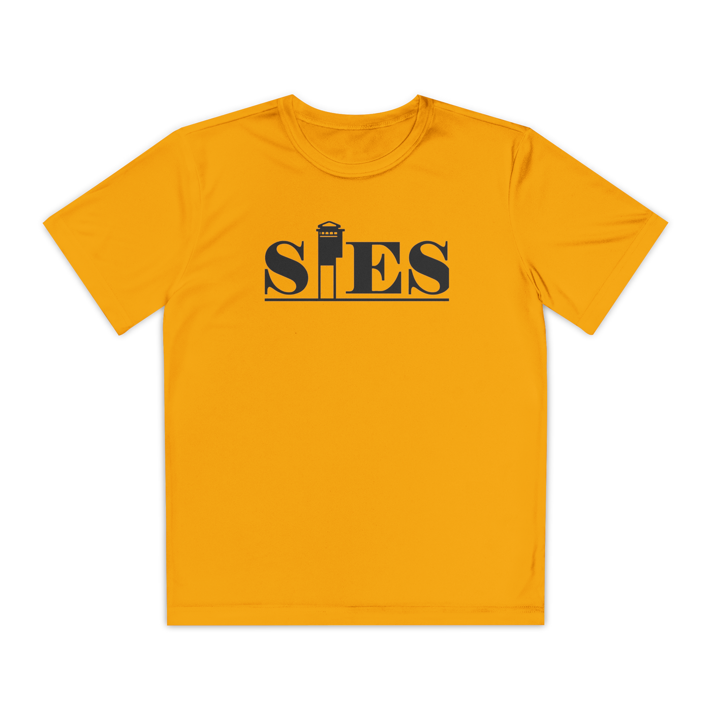 Youth Moisture Wicking Tee with CLASSIC LOGO SIES