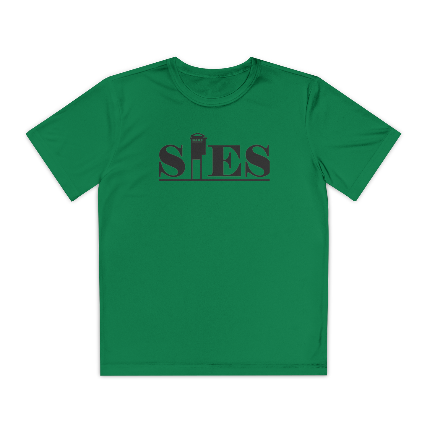 Youth Moisture Wicking Tee with CLASSIC LOGO SIES