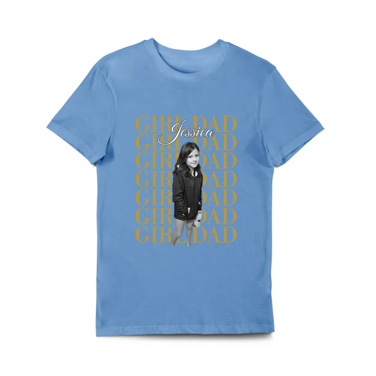 Girl Dad Heavy Cotton T-Shirt