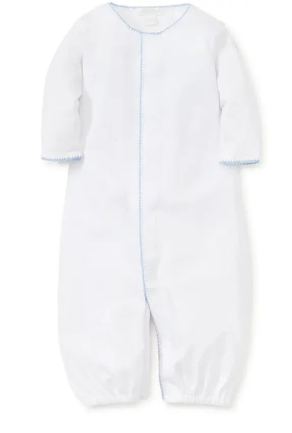 White w/Blue Picot - An Initial Impression