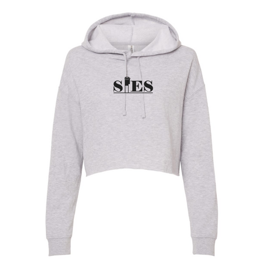 Women’s Lightweight Crop Hooded Sweatshirt SIES