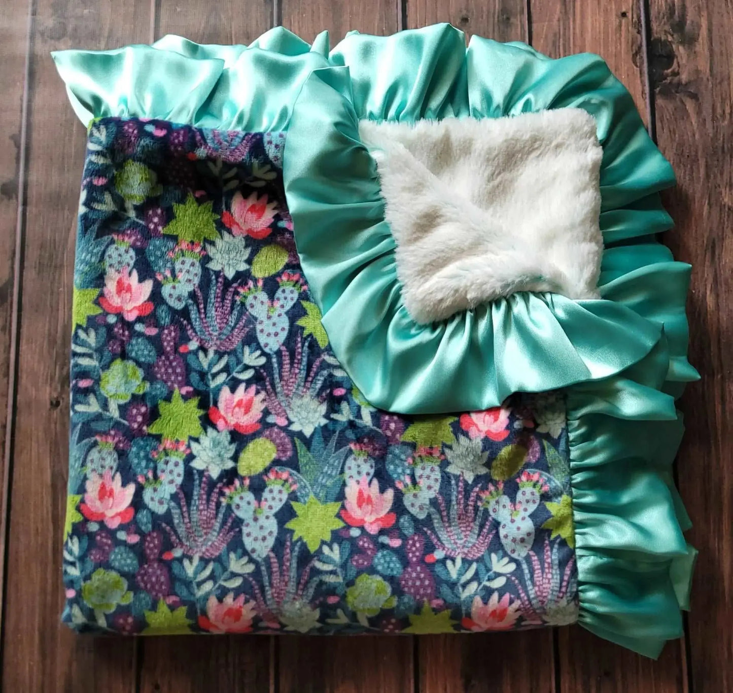Couture Minky Ruffled Lovie Blanket - An Initial Impression