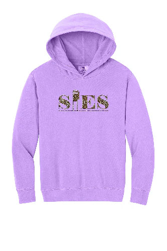YOUTH LIGHTWEIGHT GARMENT DYED HOODIE SIES