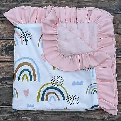 Couture Minky Ruffled Lovie Blanket - An Initial Impression