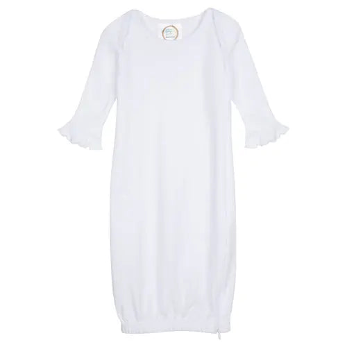 Long Sleeve Infant Gown with Hidden Zipper - An Initial Impression
