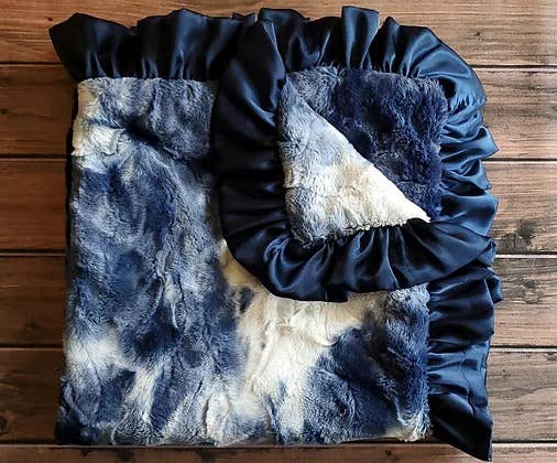Couture Minky Ruffled Lovie Blanket - An Initial Impression