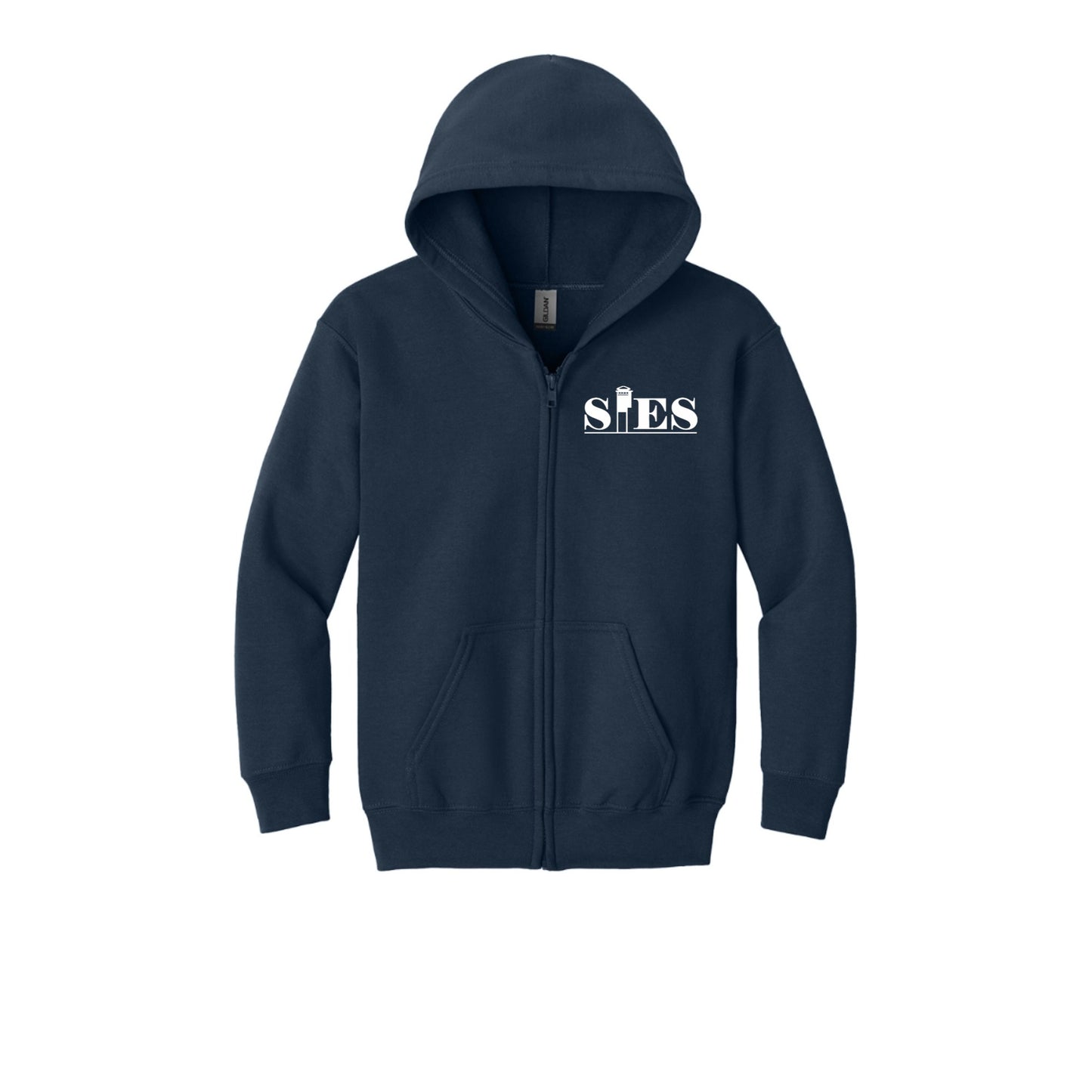 Youth Heavy Blend™ Full-Zip Hooded Sweatshirt SIES