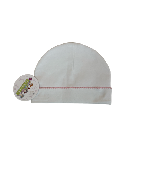 Layette - Hat (Picot Trim)