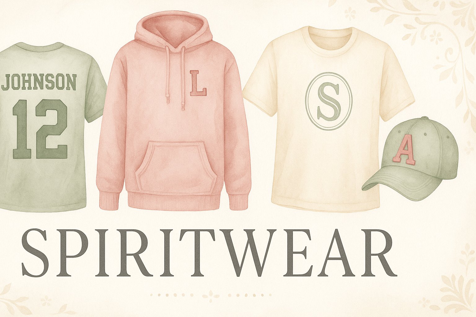 Custom school and team spirit clothing