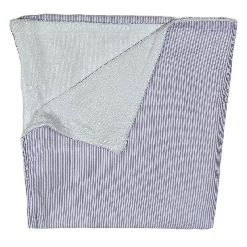 Beach Towel, Seersucker, Monogram, Embroidery
