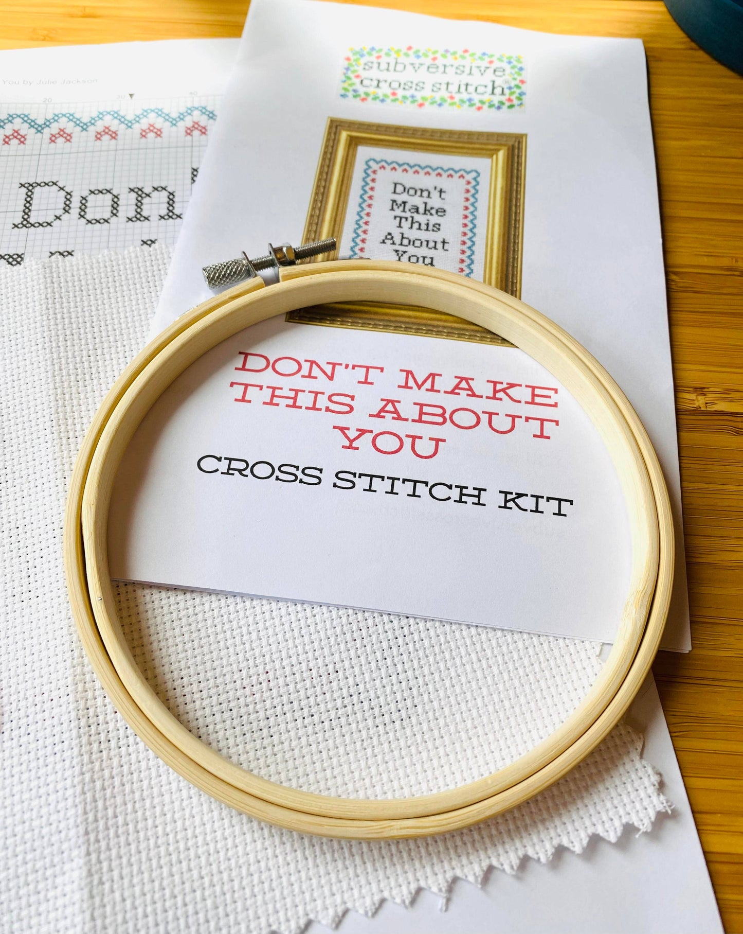 Subversive Cross Stitch - Bite Me Bat