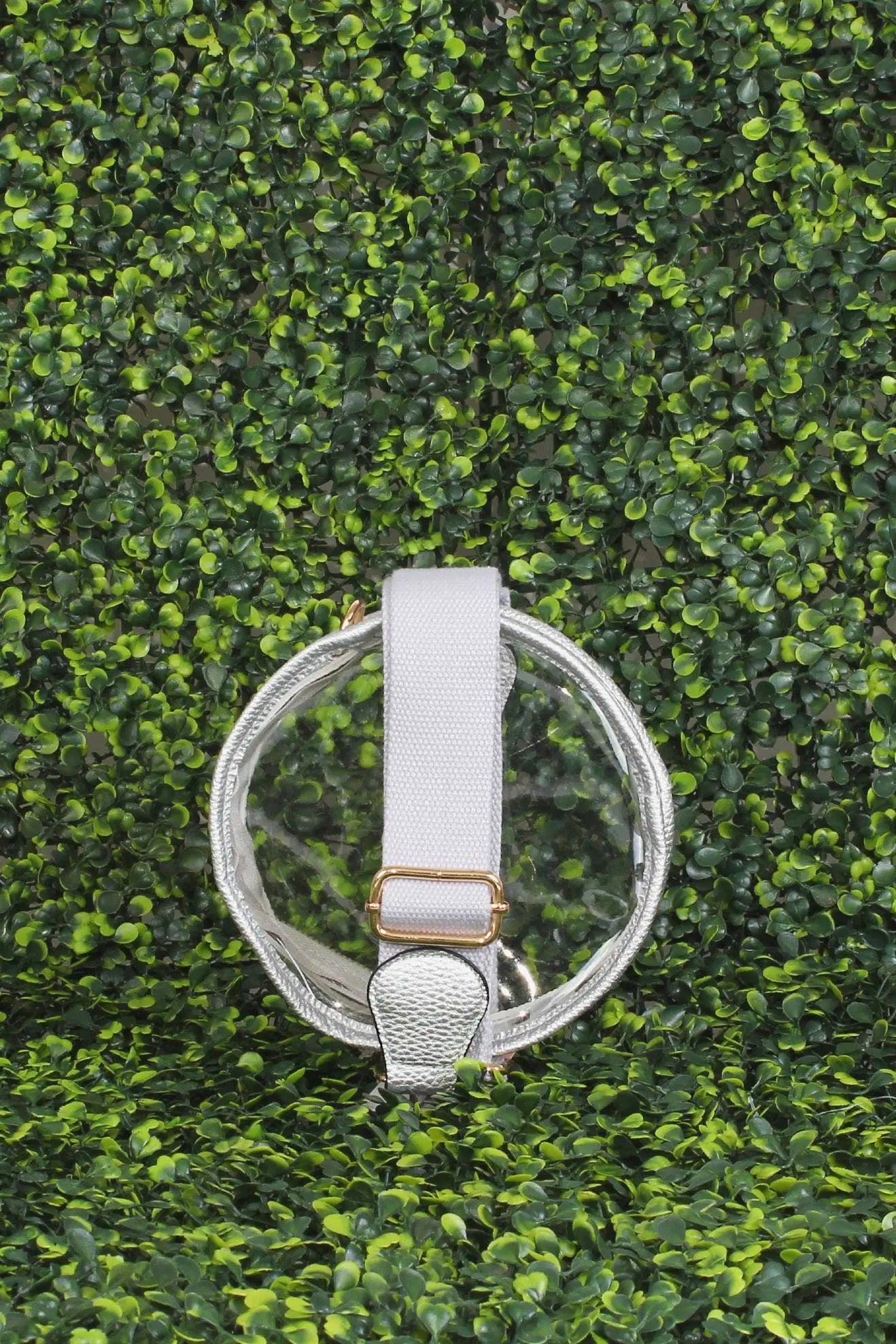 Round Clear Crossbody bag