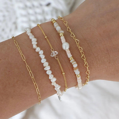 Cape Cod Chokers - Puka Shell and Gold Craigville Beach Bracelet Cape Cod Chokers An Initial Impression