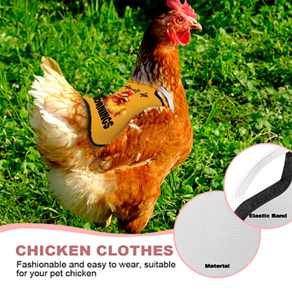 Pet Chicken Vest Printed Pet Vest Clothing for All Seasons - An Initial Impression