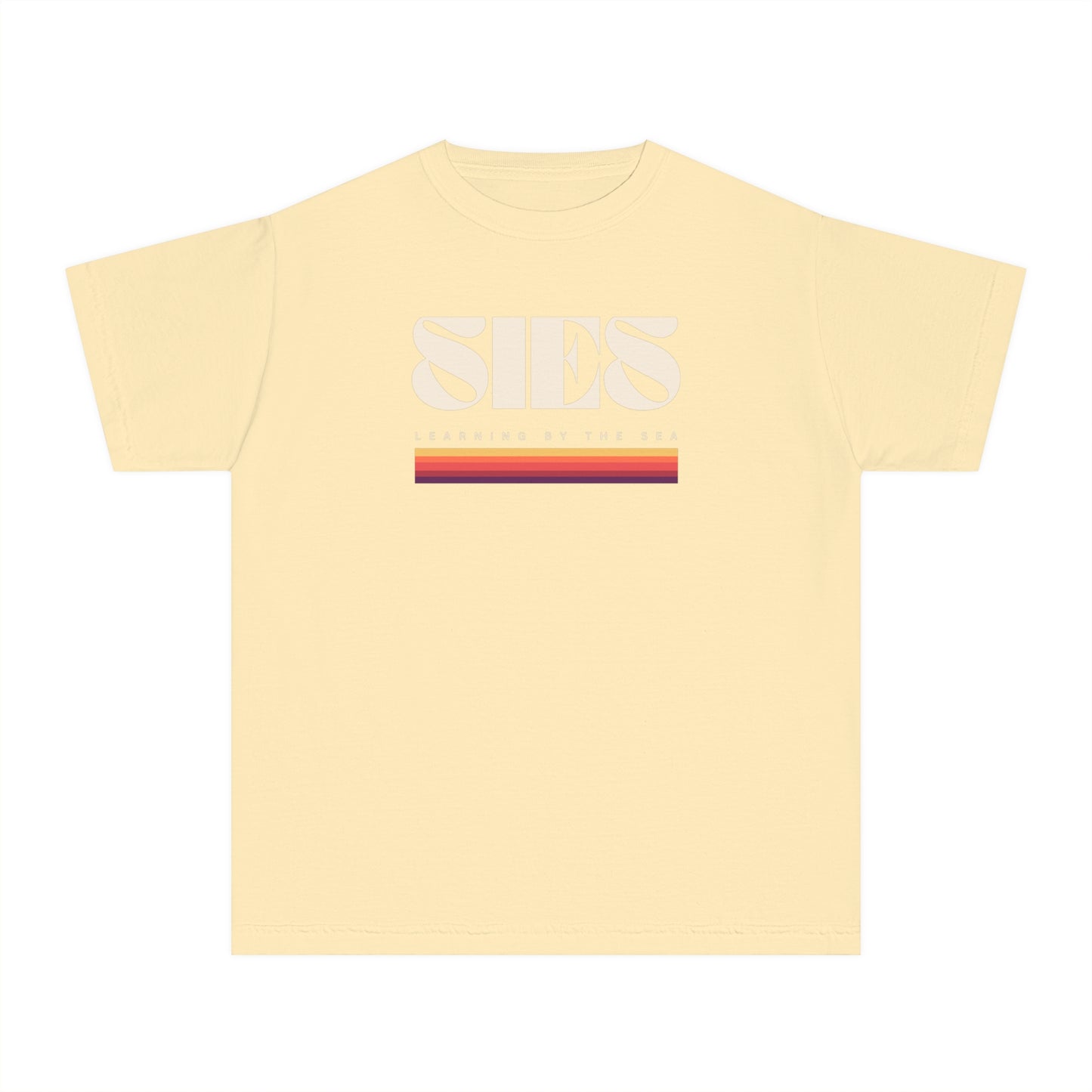 Youth Midweight Tee with Retro SIES Design, Cool Casual T-Shirt, Perfect for Summer, Gift for Teens, Vintage Style Top