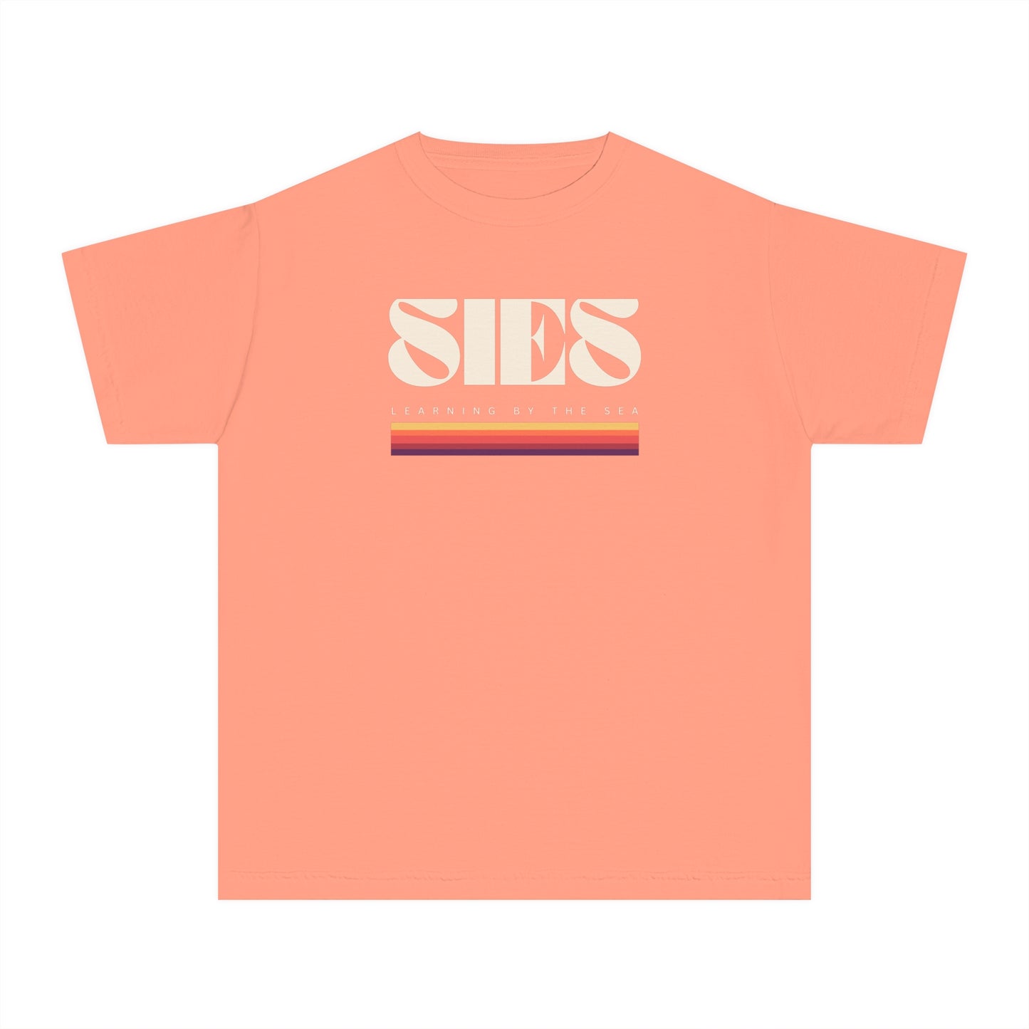 Youth Midweight Tee with Retro SIES Design, Cool Casual T-Shirt, Perfect for Summer, Gift for Teens, Vintage Style Top