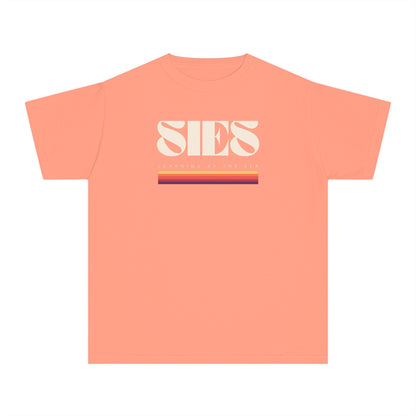 Youth Midweight Tee with Retro SIES Design, Cool Casual T-Shirt, Perfect for Summer, Gift for Teens, Vintage Style Top