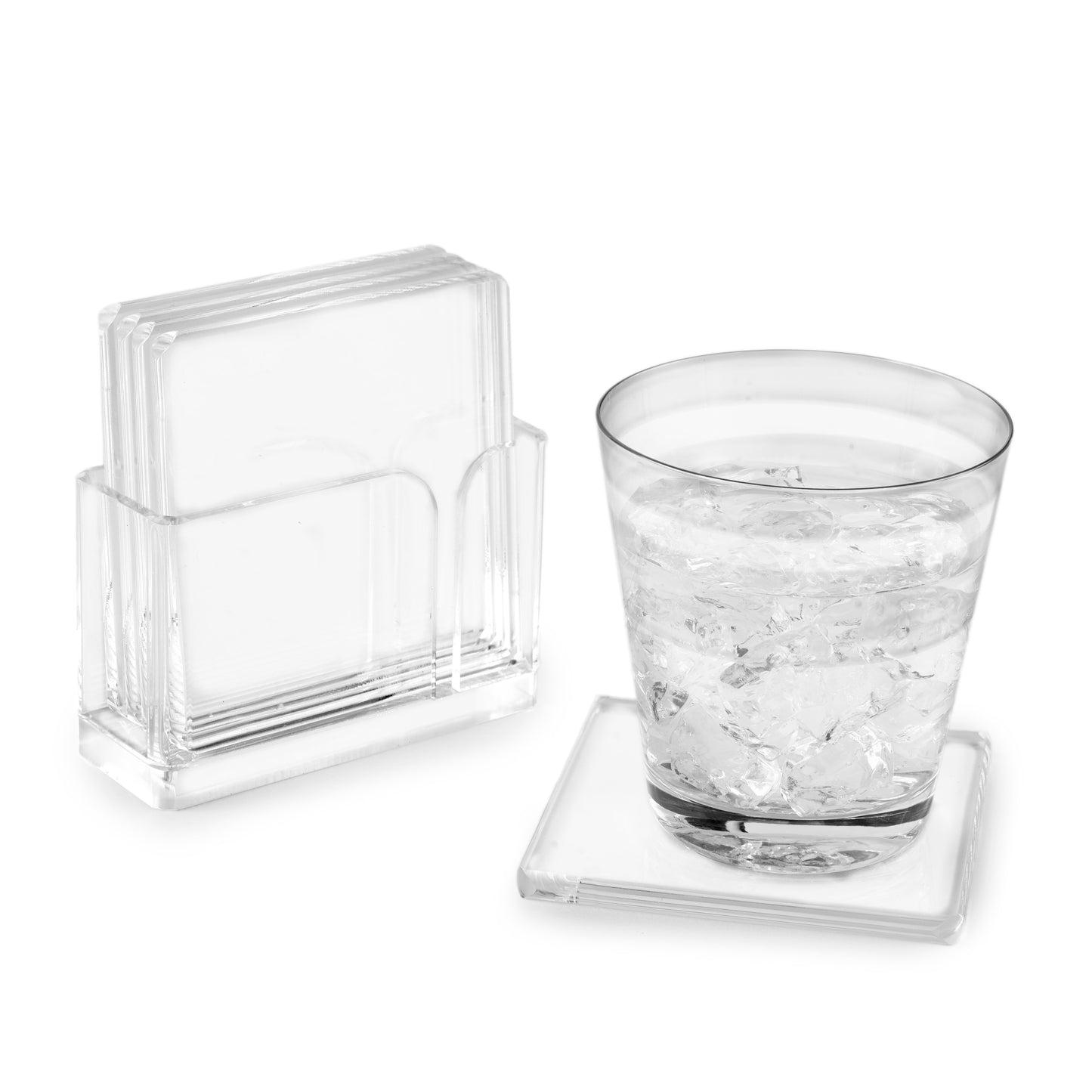 4-COASTER W/ HOLDER