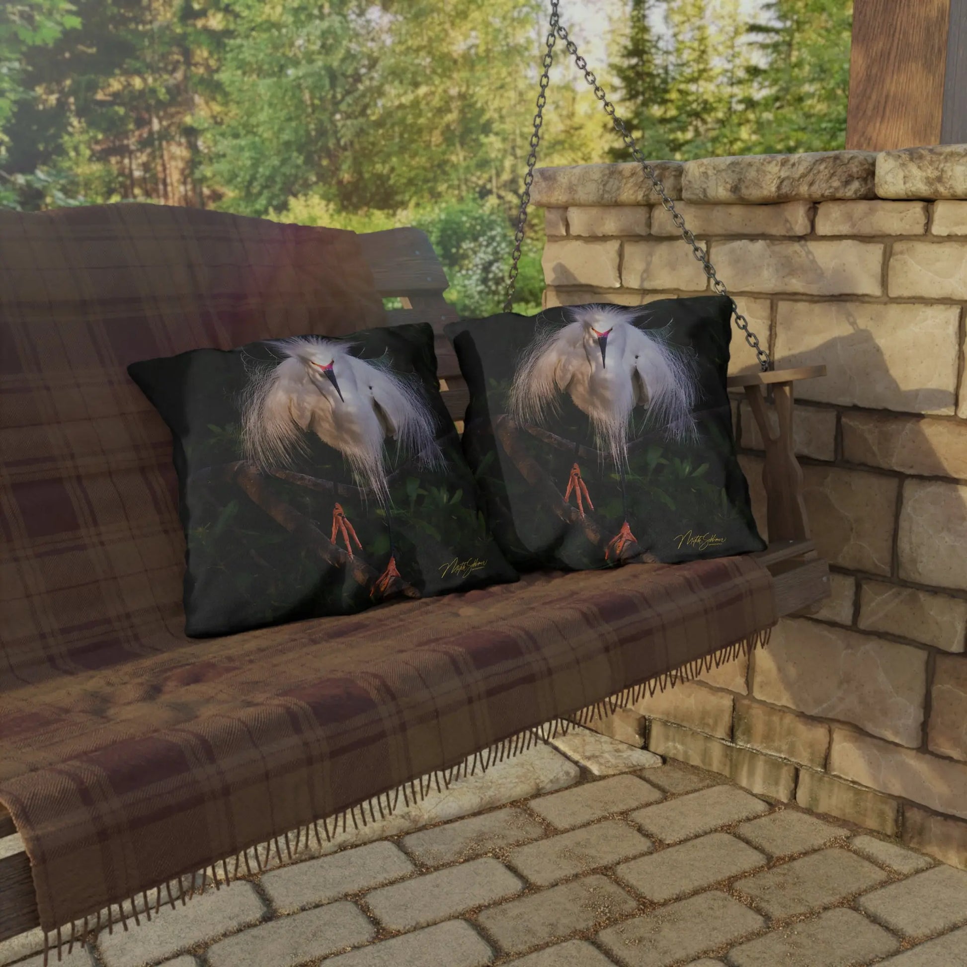 Outdoor Pillows with Mitch Schlimer Artography where "Every Photo Has A Story". - An Initial Impression