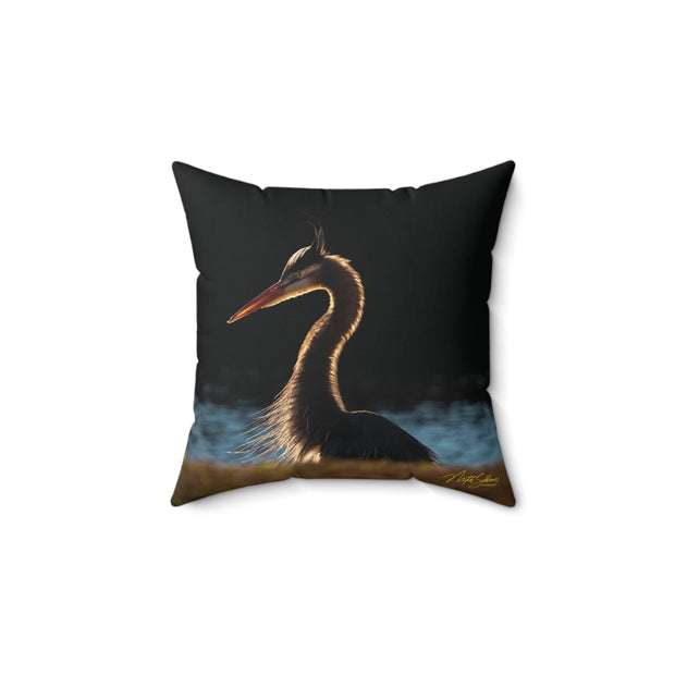 Spun Polyester Square Pillow