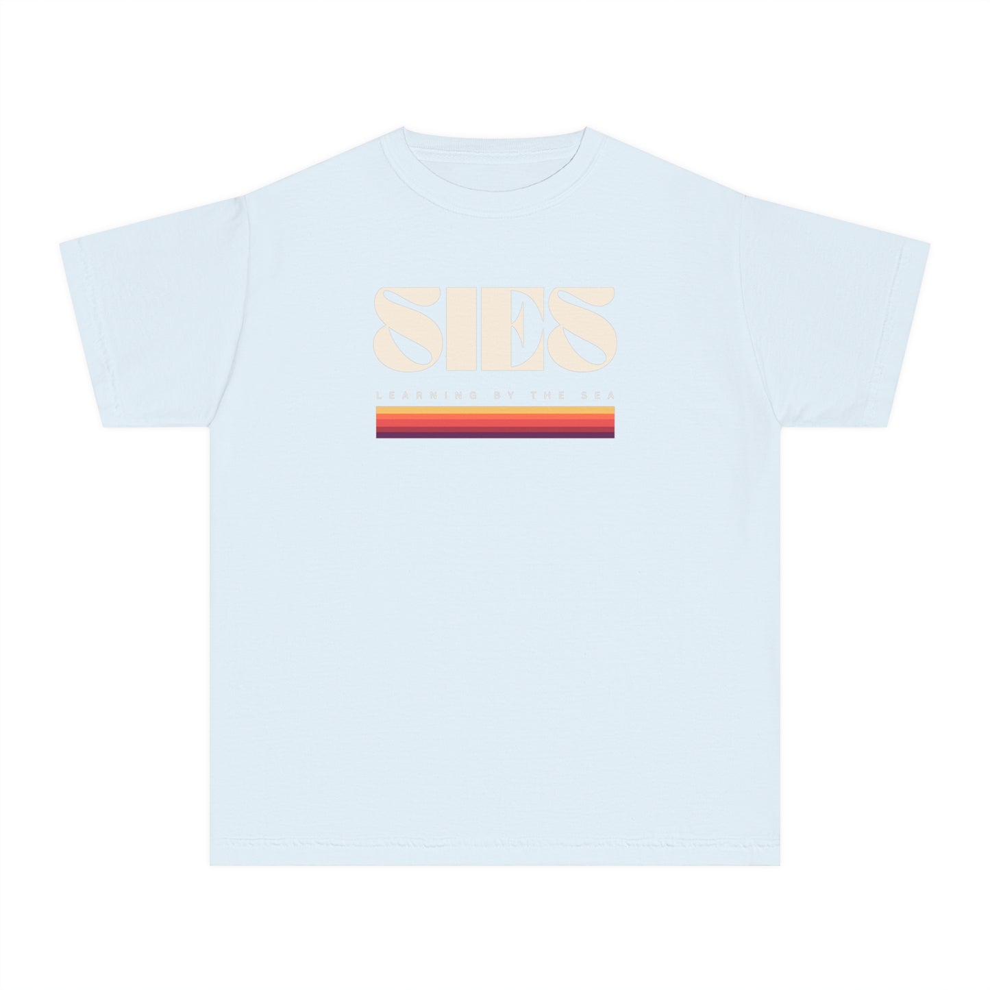 Youth Midweight Tee with Retro SIES Design, Cool Casual T-Shirt, Perfect for Summer, Gift for Teens, Vintage Style Top