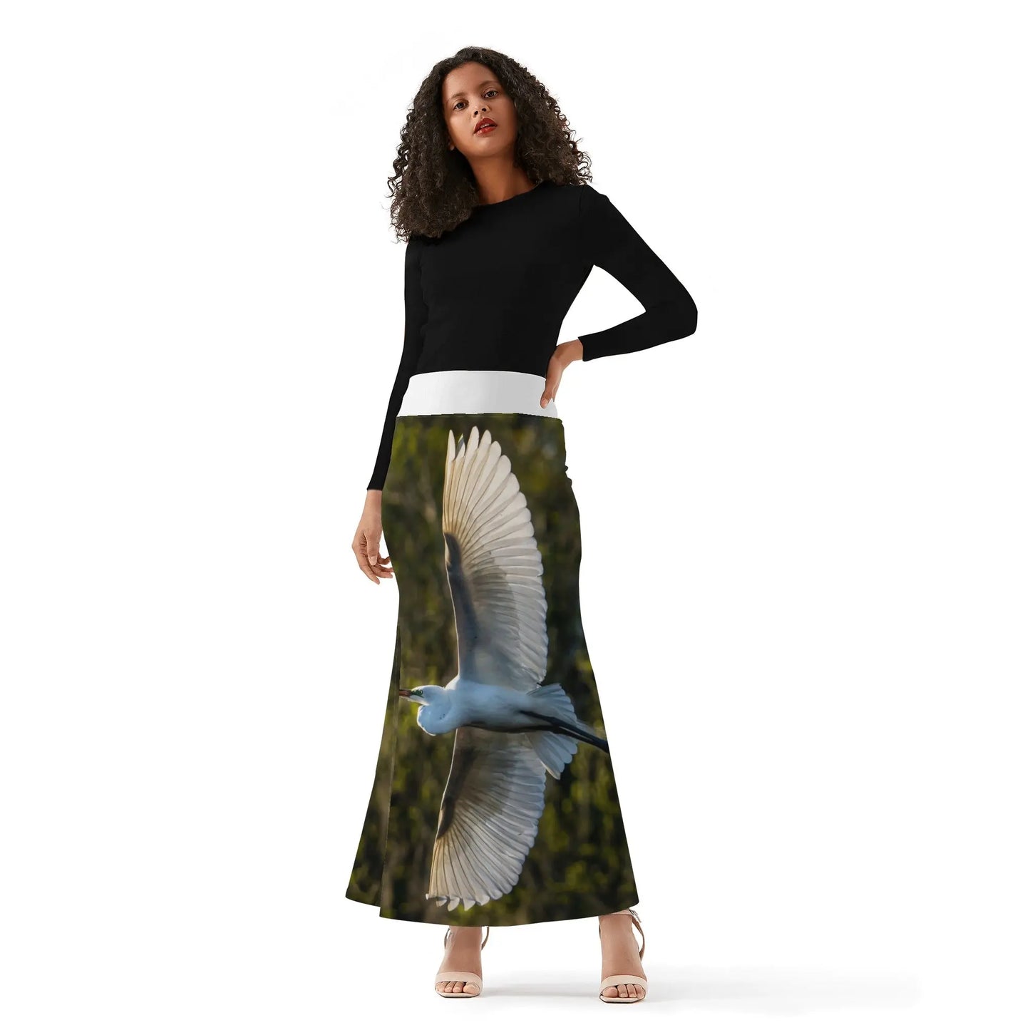 Womens Full Length Skirt