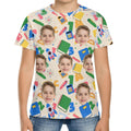 Kids Short Sleeve T-Shirt with Your Custom Image