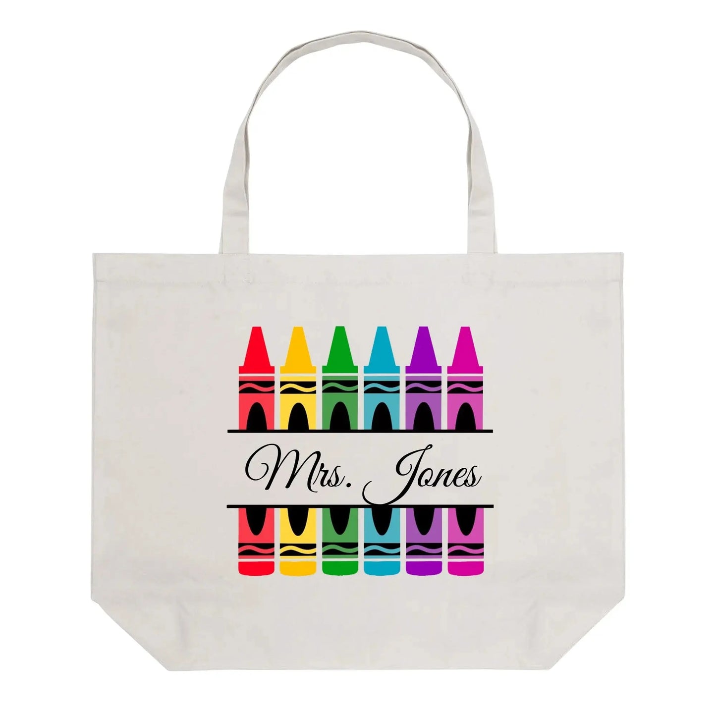 100% Cotton Tote Bag Teacher Name popcustoms An Initial Impression