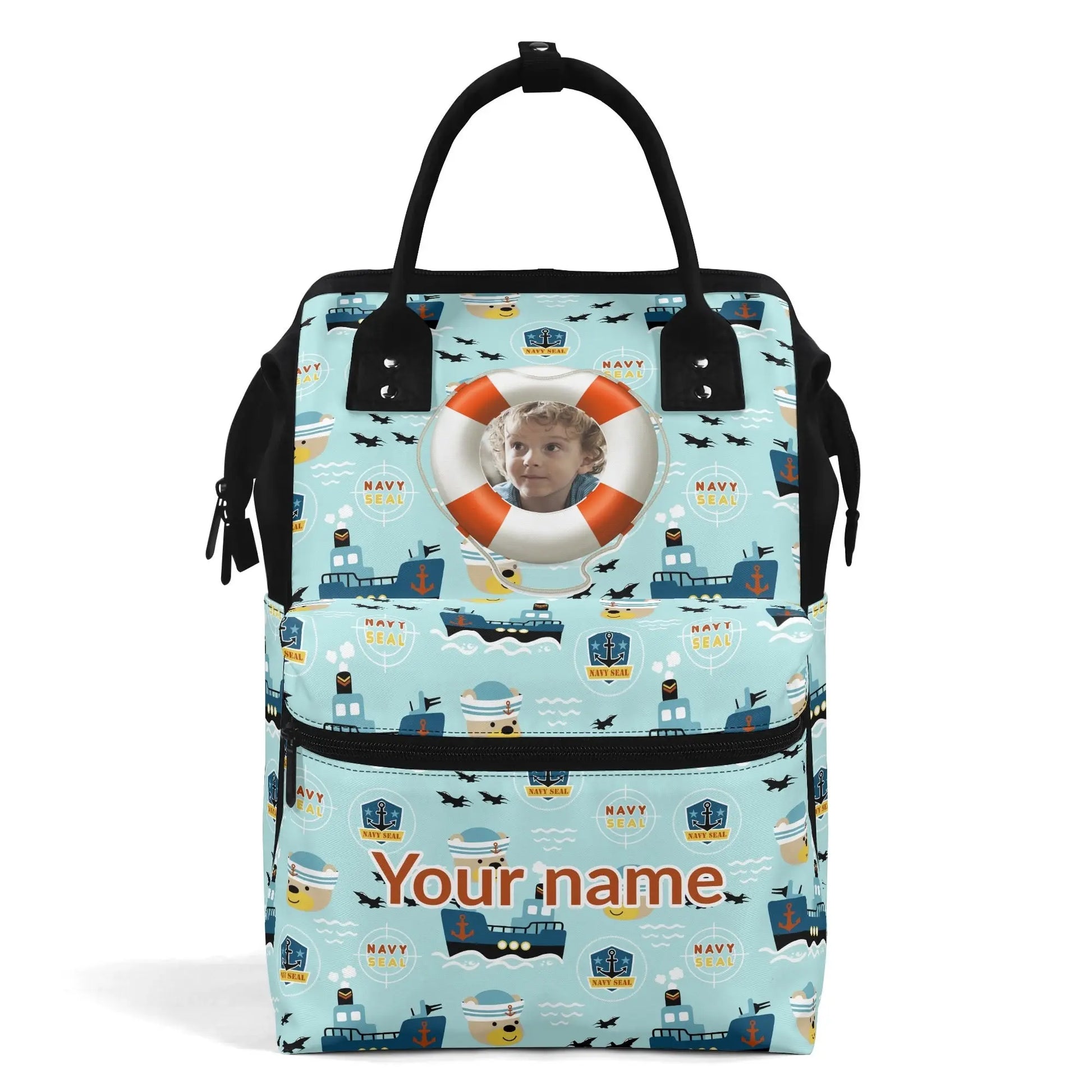 Large Capacity Diaper Bag Mummy Backpack Nursing Bag Duckbilled Backpack Pop Customs An Initial Impression Default-Title