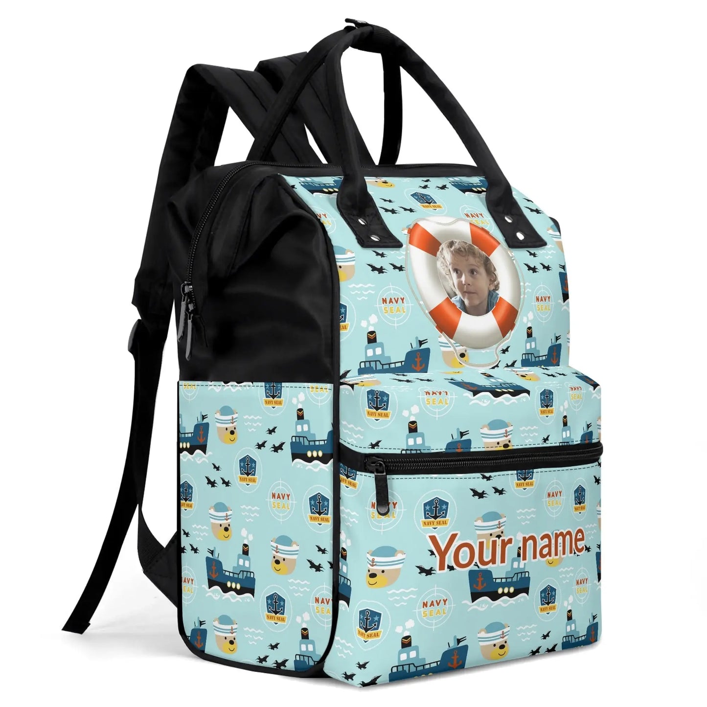 Large Capacity Diaper Bag Mummy Backpack Nursing Bag Duckbilled Backpack Pop Customs An Initial Impression