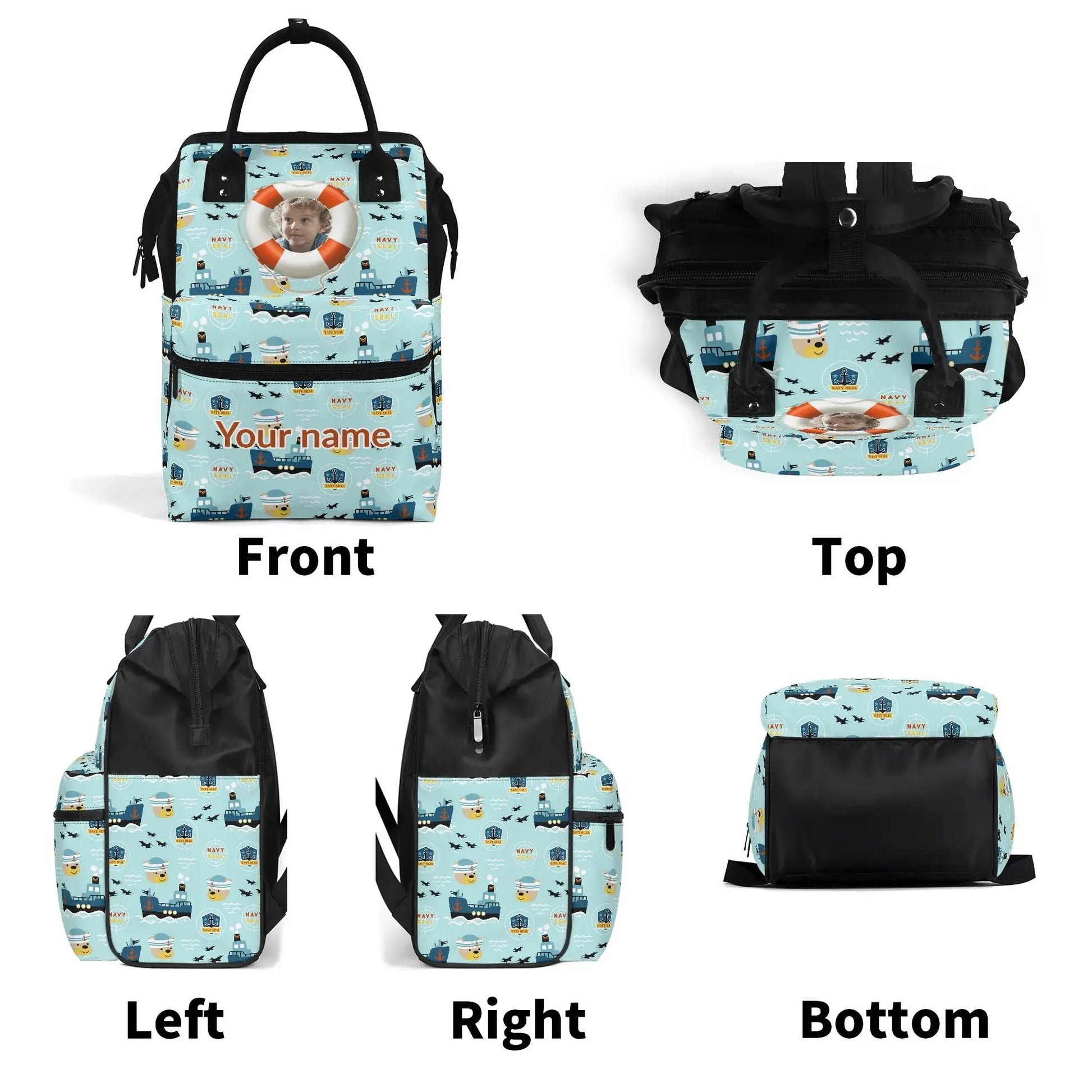 Large Capacity Diaper Bag Mummy Backpack Nursing Bag Duckbilled Backpack Pop Customs An Initial Impression