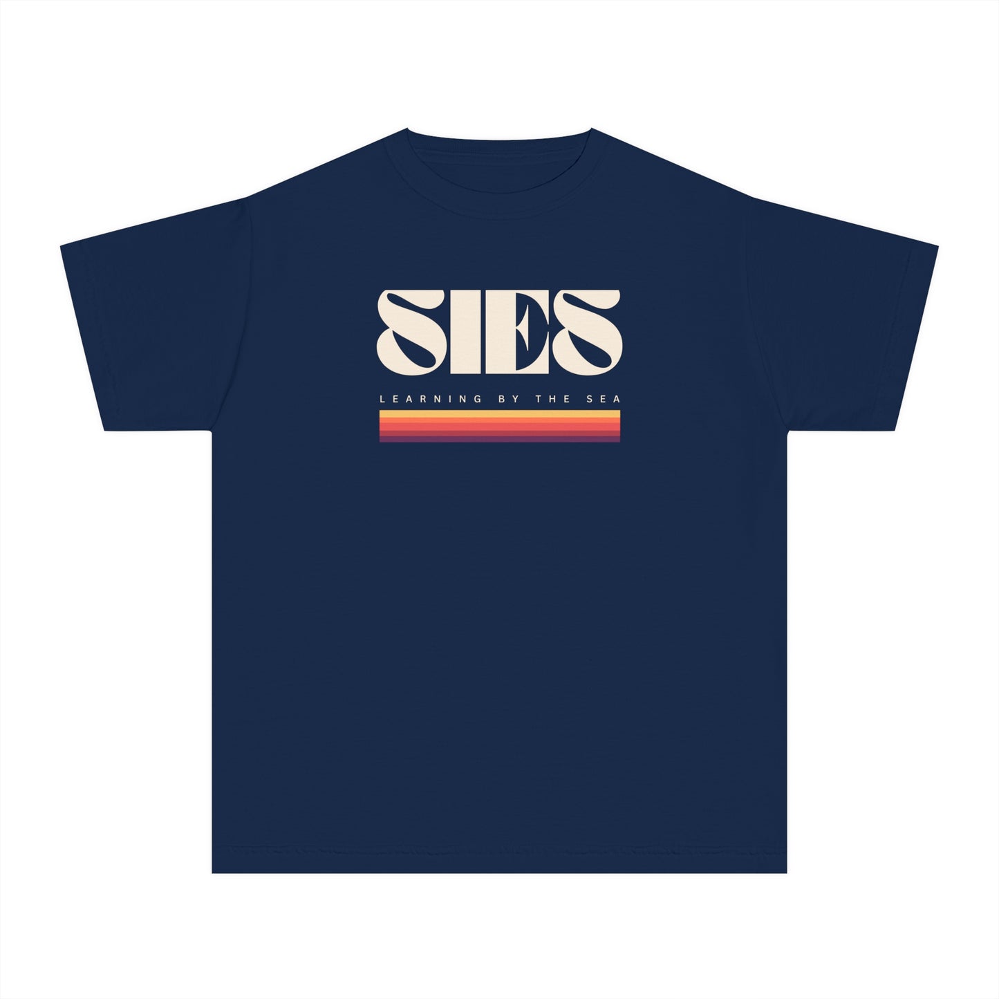 Youth Midweight Tee with Retro SIES Design, Cool Casual T-Shirt, Perfect for Summer, Gift for Teens, Vintage Style Top
