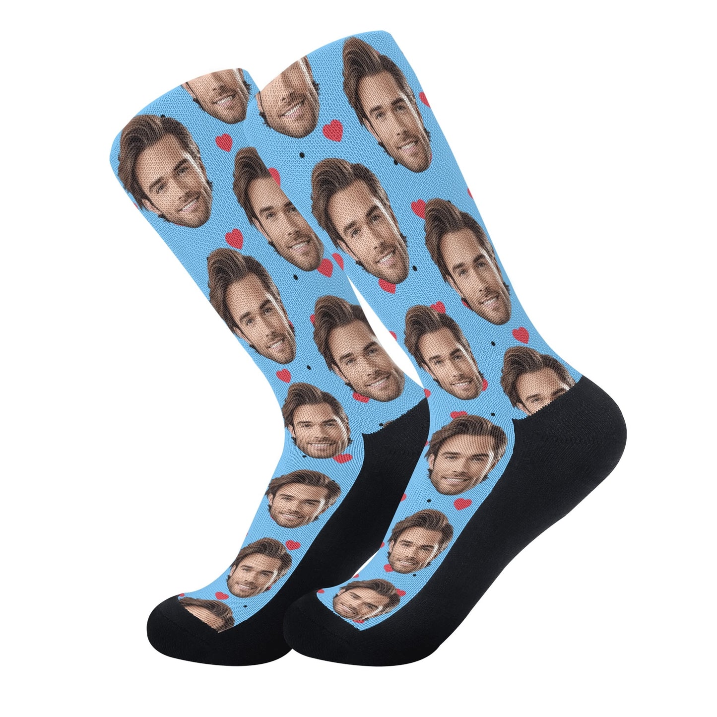 Custom Photo Crew Socks