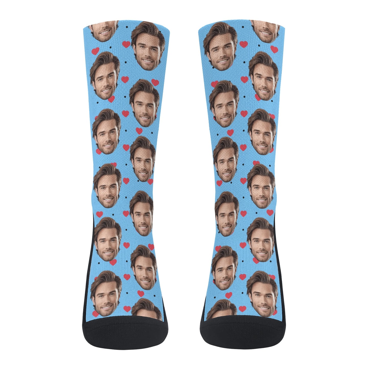 Custom Photo Crew Socks