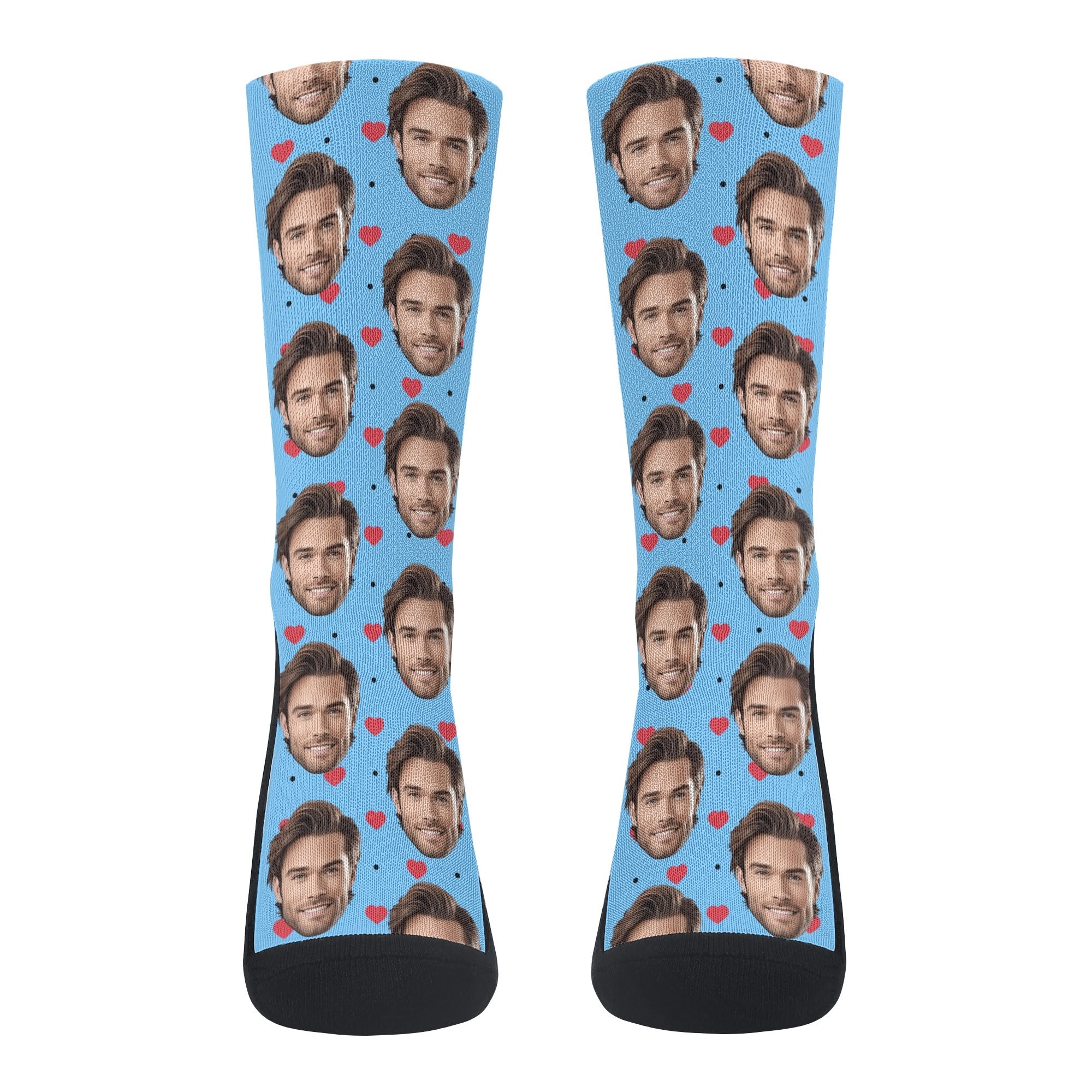 Custom Photo Crew Socks