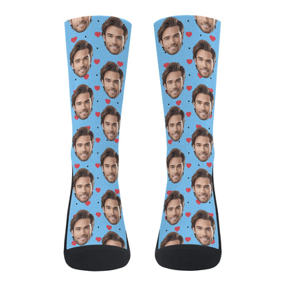 Custom Photo Crew Socks