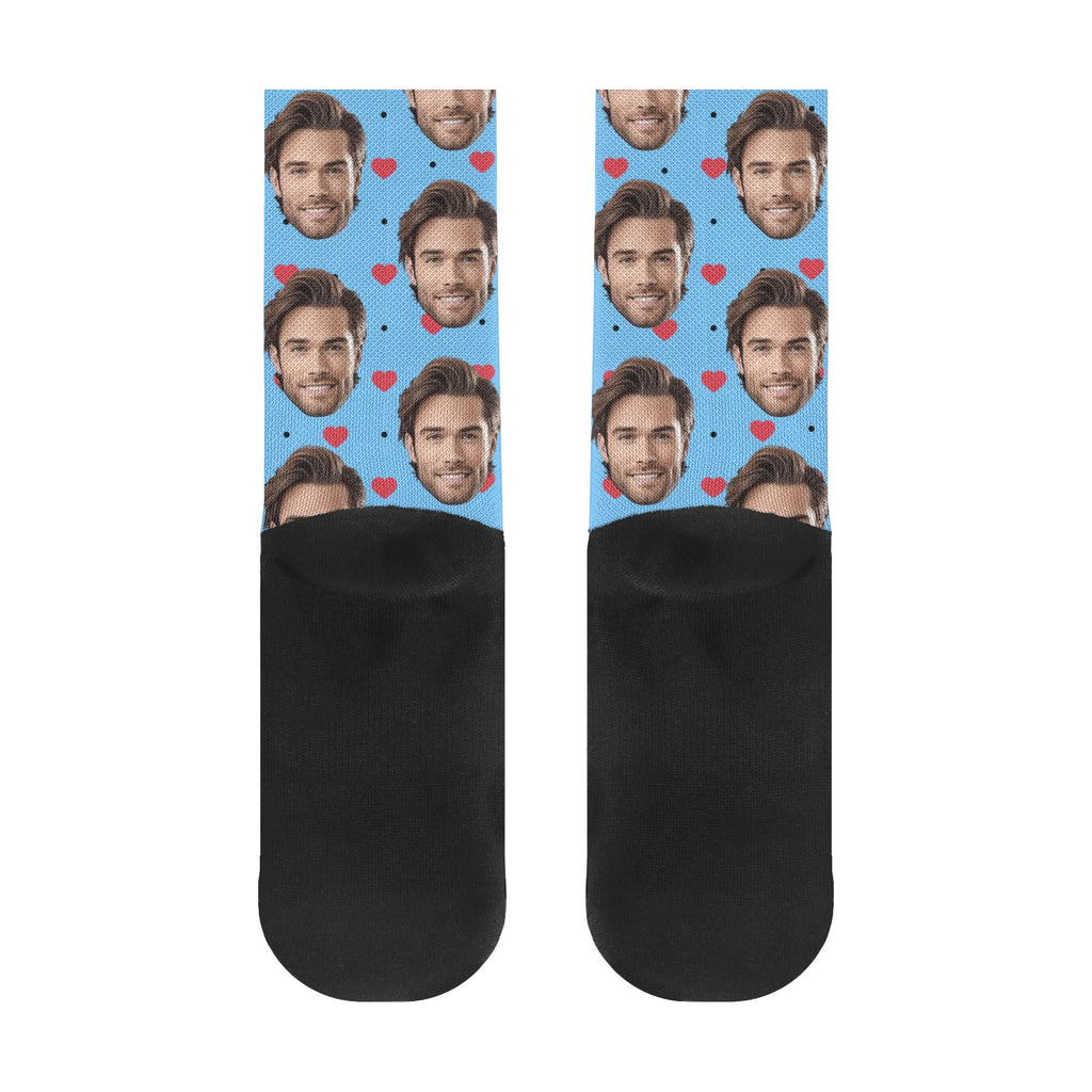 Custom Photo Crew Socks