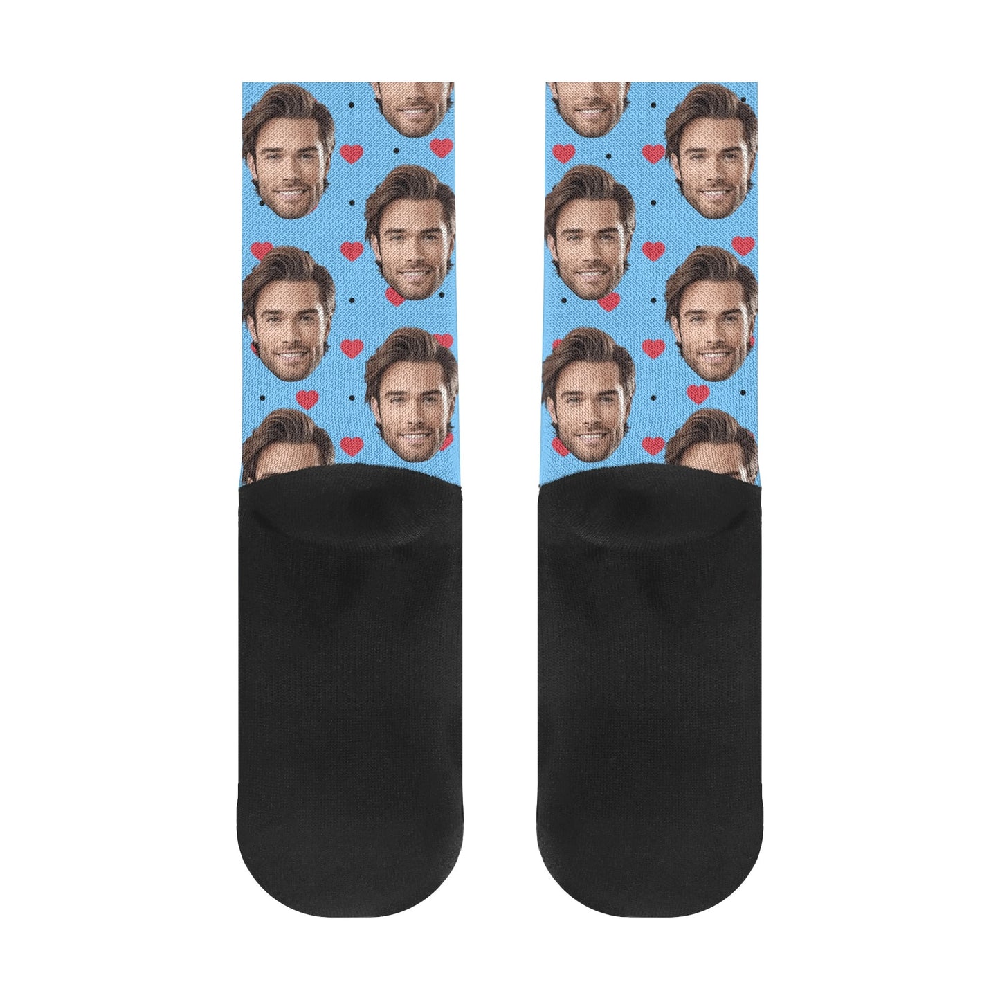 Custom Photo Crew Socks