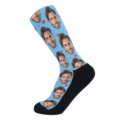 Custom Photo Crew Socks