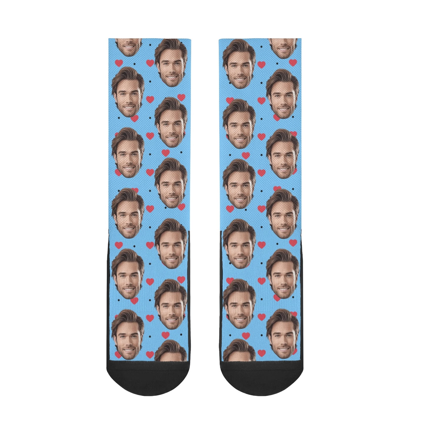 Custom Photo Crew Socks