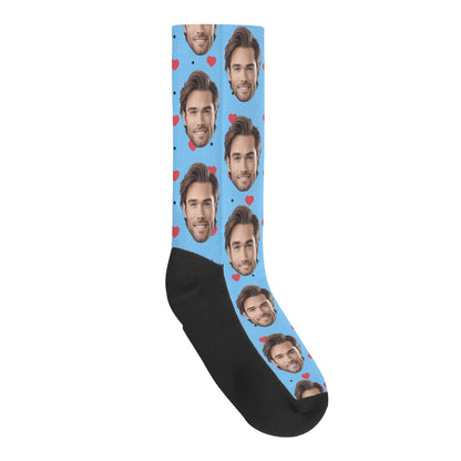 Custom Photo Crew Socks